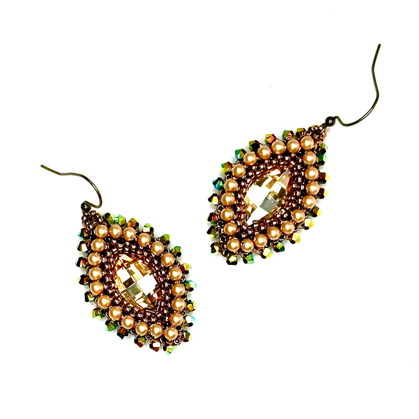 Hojas Embellished Earring | Gild