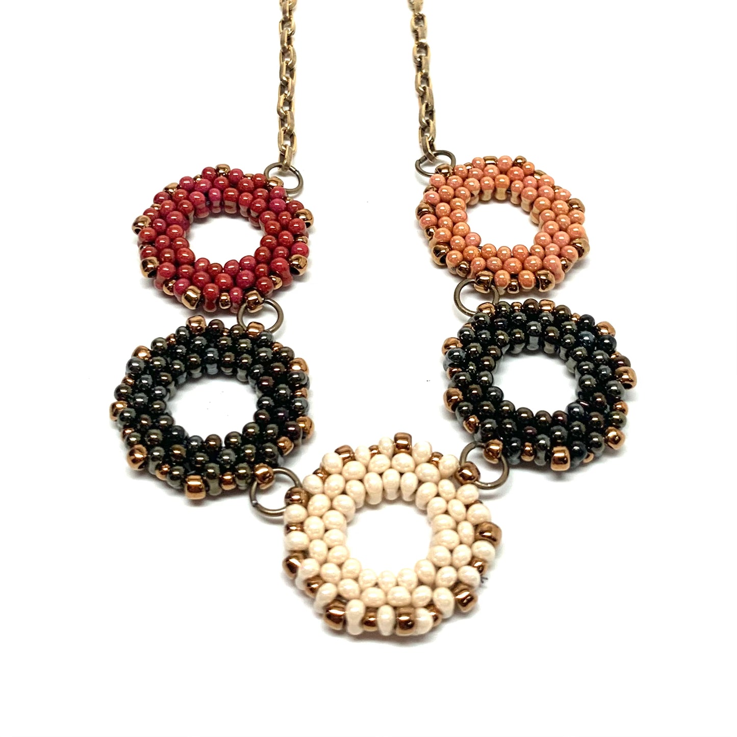 O Link Necklace | 5 Colored Links