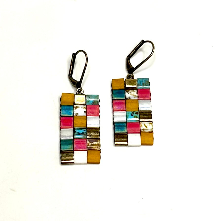 Medium Tile Earring