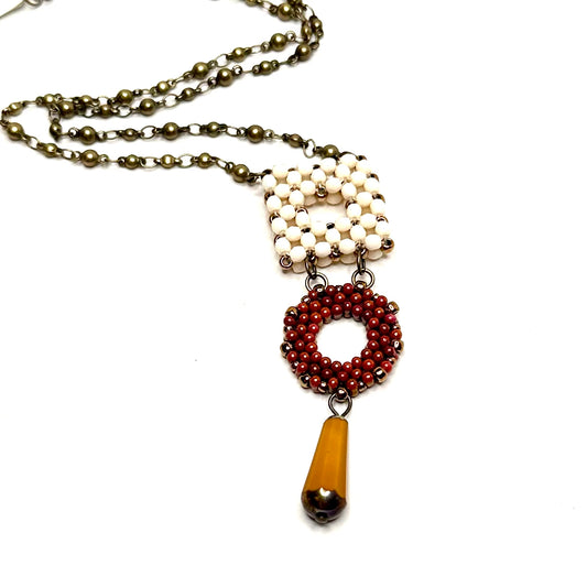 Link Necklace | Warm Tones Mix