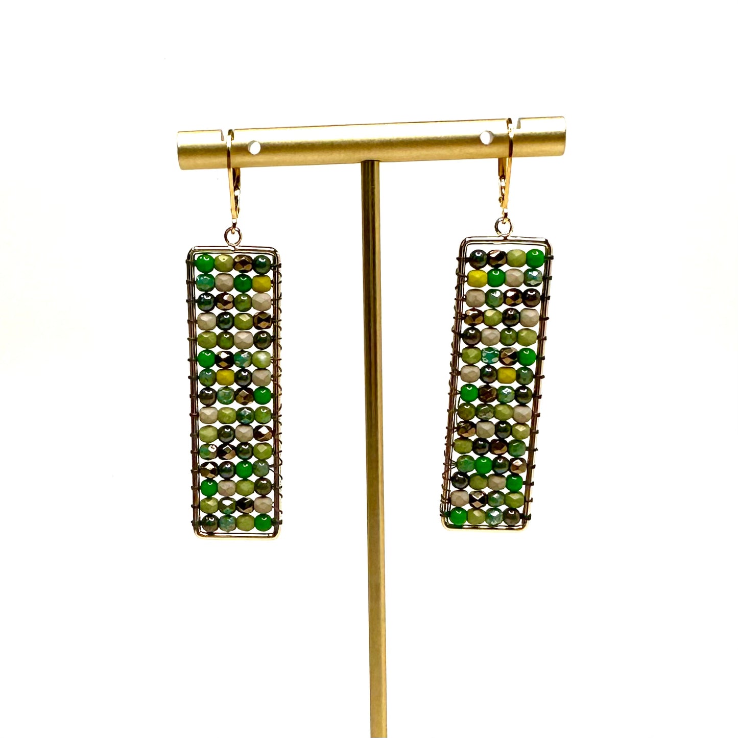 Long Frame Earrings