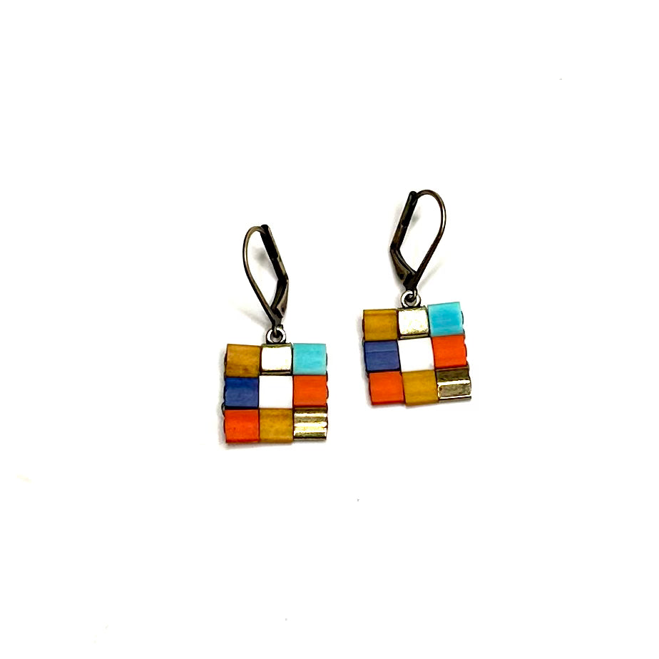 Petite Tile Earring