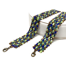 Load image into Gallery viewer, Alisa Bracelet | Mixed Blues and Greens
