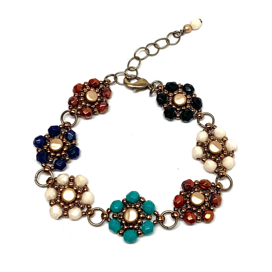 Margarita Link Bracelet | Rich Color Mix