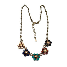 Load image into Gallery viewer, Margarita Link Necklace | Rich Color Mix
