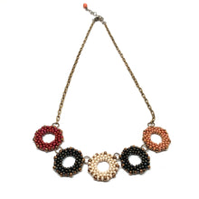 Load image into Gallery viewer, O Link Necklace | 5 Colored Links
