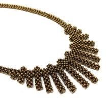 Load image into Gallery viewer, Fringe Necklace | Dark Gold
