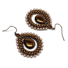 Load image into Gallery viewer, Maya Earring | Bronze &amp; Gold Mix
