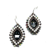 Load image into Gallery viewer, Hojas Earring | Grey and White

