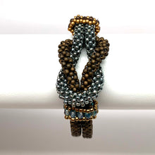 Load image into Gallery viewer, Love Knot Bracelet | Brown &amp; Blue
