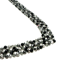 Load image into Gallery viewer, Blingy Collar | Silver, Grey and Black
