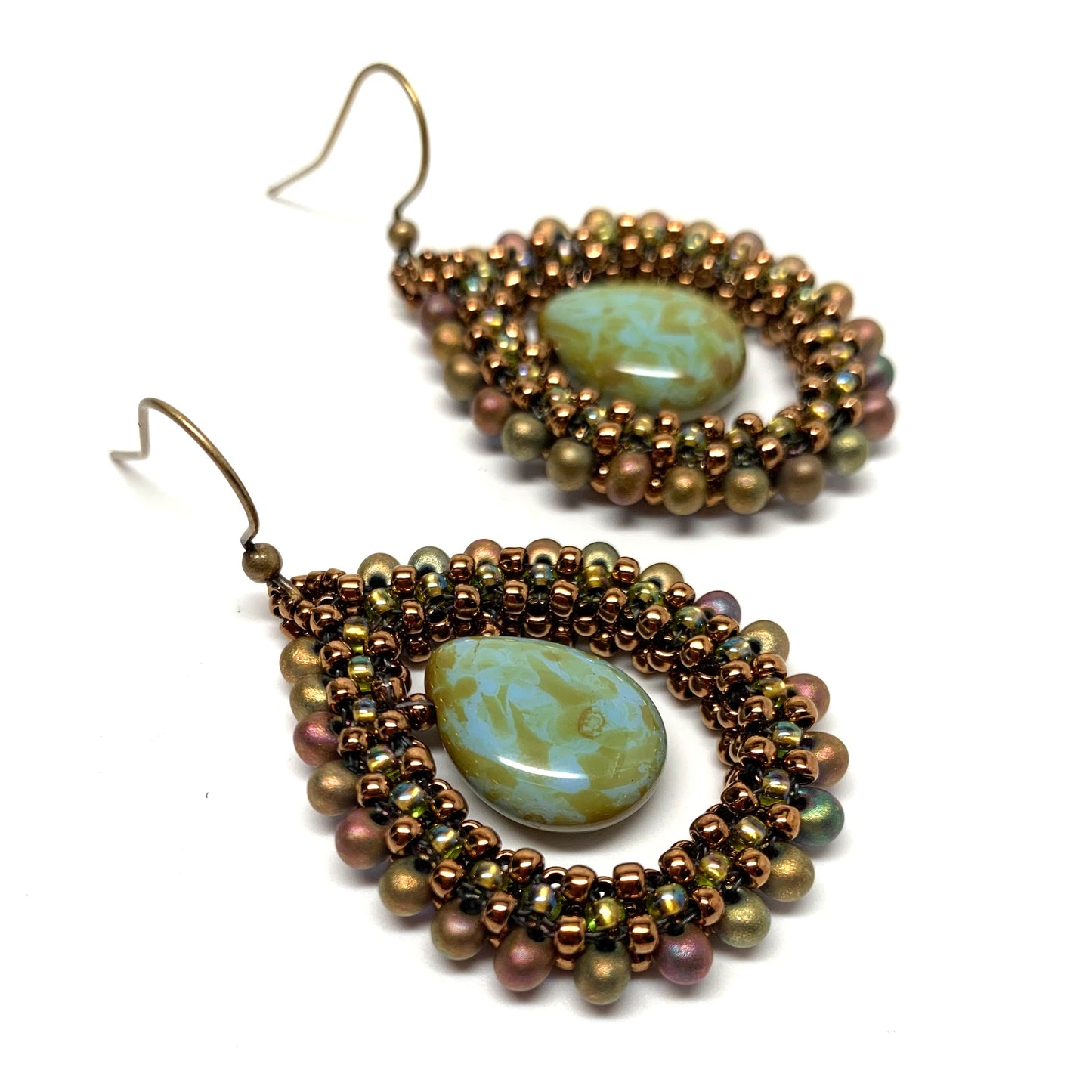 Maya Earrings | Green