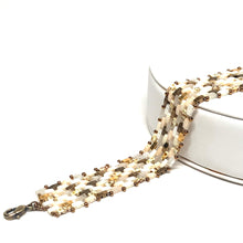 Load image into Gallery viewer, Alisa Bracelet | Mixed Cream and Gold

