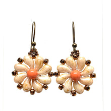 Load image into Gallery viewer, Czech Flower Earrings | Assorted Colors
