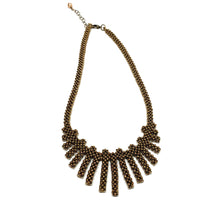 Load image into Gallery viewer, Fringe Necklace | Dark Gold
