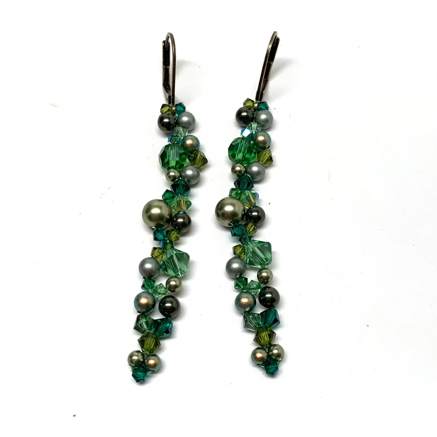 Polly Earring | Shades of Green